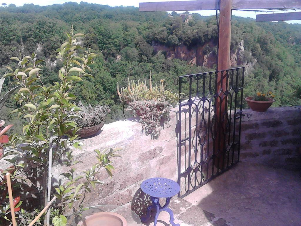 Casa Sulla Rupe Appartement Calcata Buitenkant foto